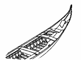 disegno di una gondola