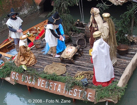 Presepio galleggiante 